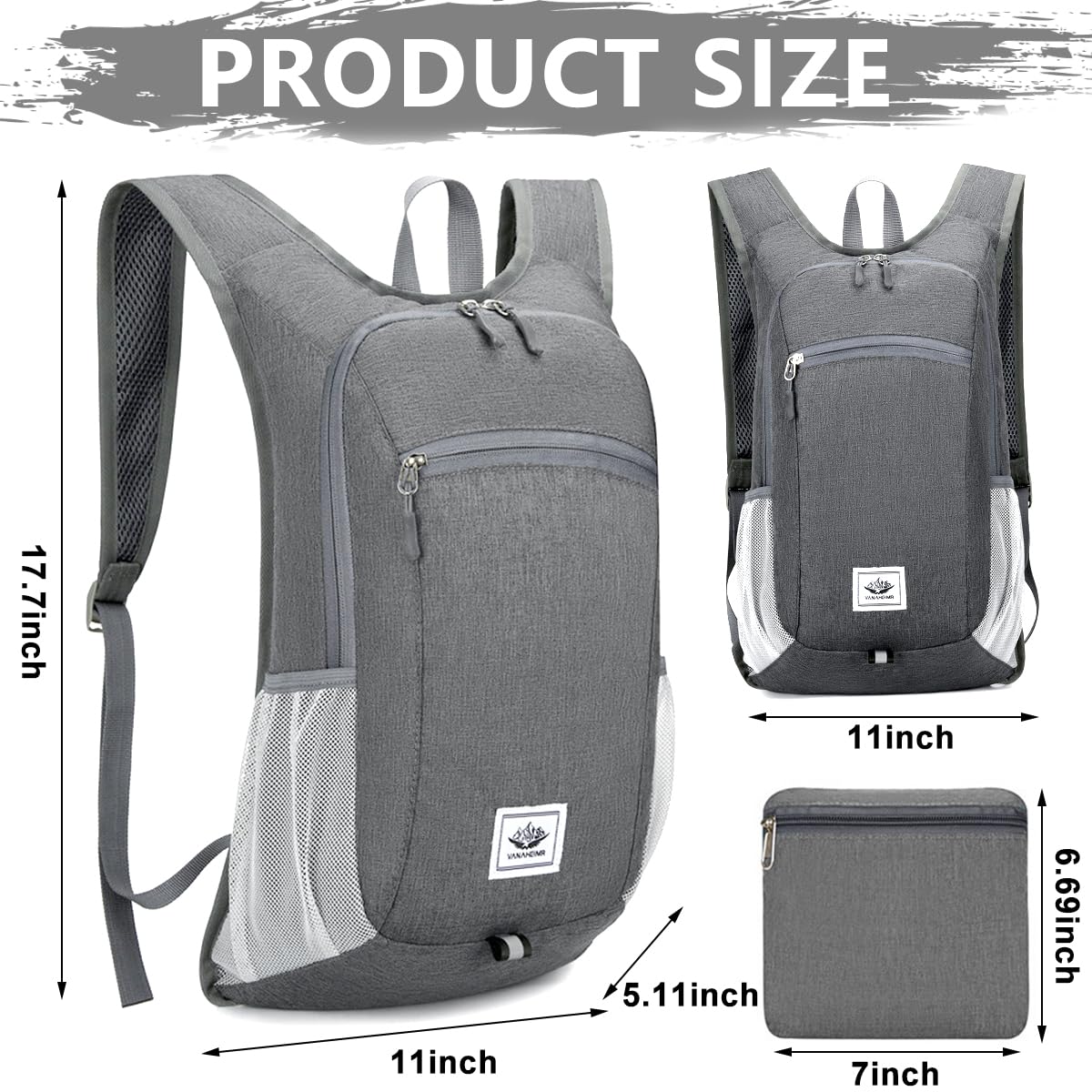 Optifit Ultra Slim Outdoor Backpack Lightweight Backpack Trekking Backpack with 2L Water Bladder Fashion Foldable Backpack Travel Backpack for Hiking, Camping, Trekking Optifit Ultra Slim Outdoor Backpack Lightweight Backpack Trekking Backpack with 2L Water Bladder Fashion Foldable Backpack Travel Backpack for Hiking, Camping, Trekking